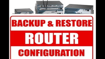 How to Backup and Restore Cisco Router configuration File to TFTP Server /CCNA Lesstion 3