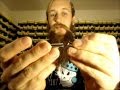 Ear stretching with double flare plugs, always use single flares on a newly stretched ear