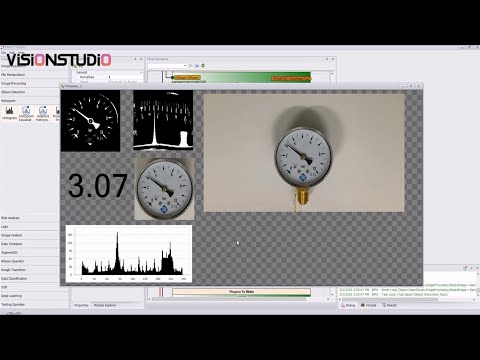 VisionStudio (Reading Analog Gauge)