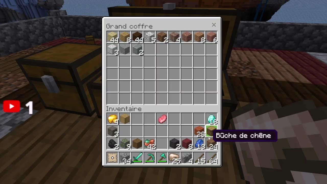 [FR] Live Minecraft ( On doit survivre sur un bloc ! 😱)