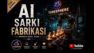 AI Şarkı Fabrikası 🤖🎵 | Yapay Zeka ile Üretilen Anadolu Rock Slow | TuneSphere 2026