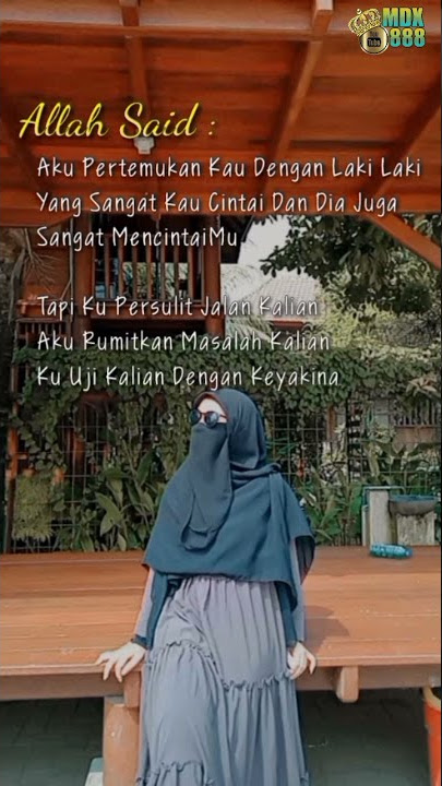 Story WA ukhti bercadar|story kata kata|mdx888