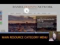 Daniel training network website walkthrough