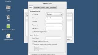How to create an anonymous safe Jabber account in Tails. screenshot 4