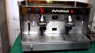Futurmat 2 Group Espresso machine Test 