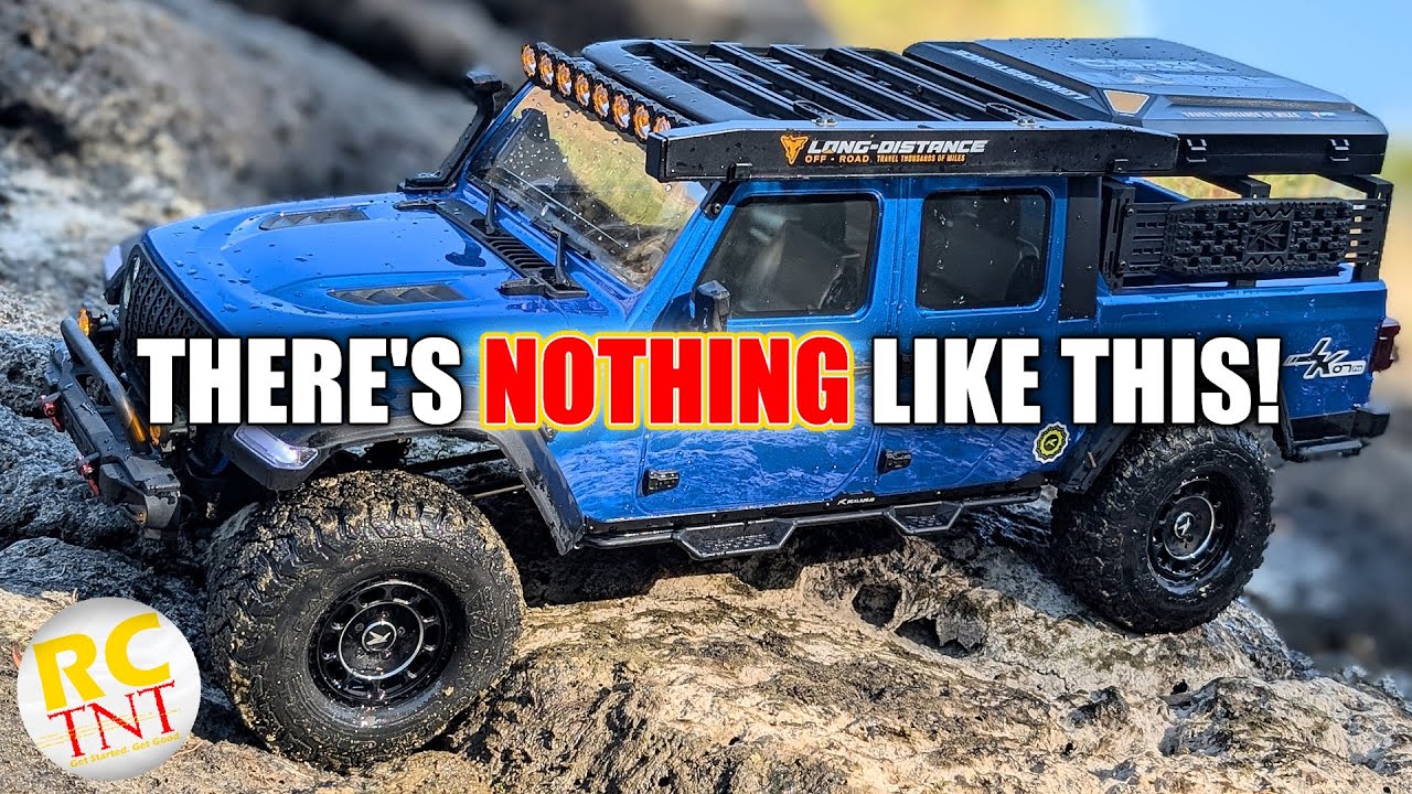 Rocky Crawl & Review: Rlaarlo JK07 Pro Rlaarlo 1/7 ジープ Jeep