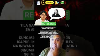 LEVISTE ISASAPUBLIKO ANG FILES NI CABRAL LABAN SA BBM ADM.❗#vpsara #duterte #ofwlife #philippines