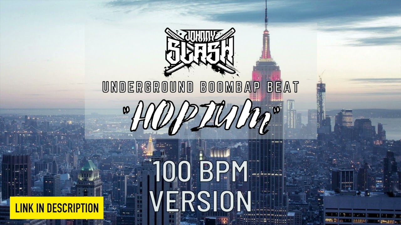 (Free) Underground Boom Bap Type Beat 2023 (PROD. JOHNNY SLASH) "HOPIUM 100 BPM VERSION"