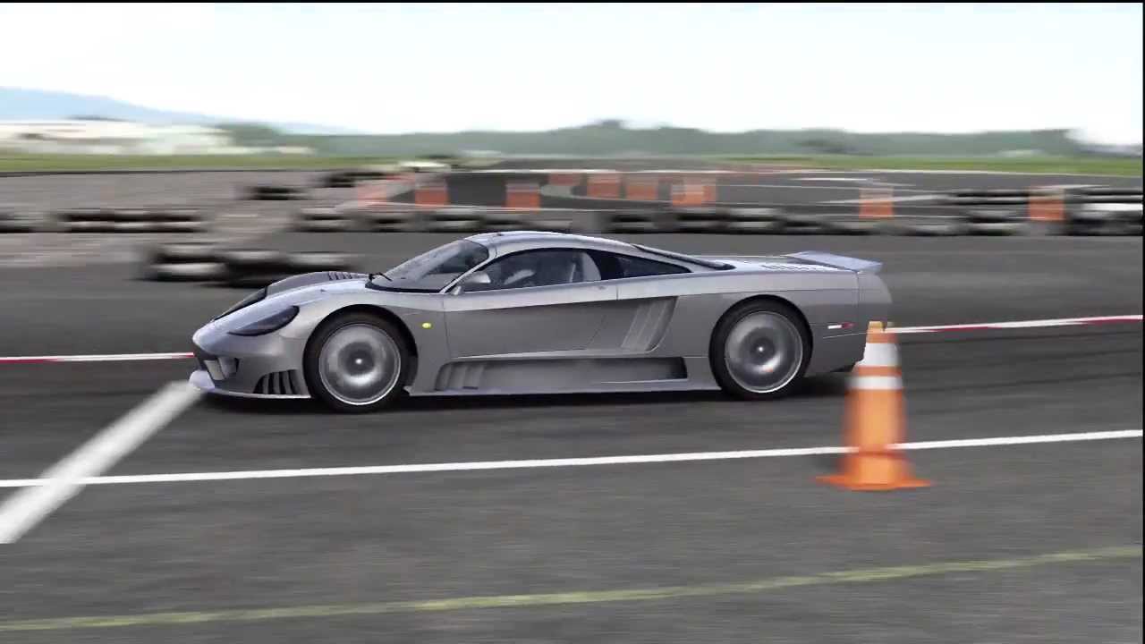 Saleen S7 Top Gear Track YouTube