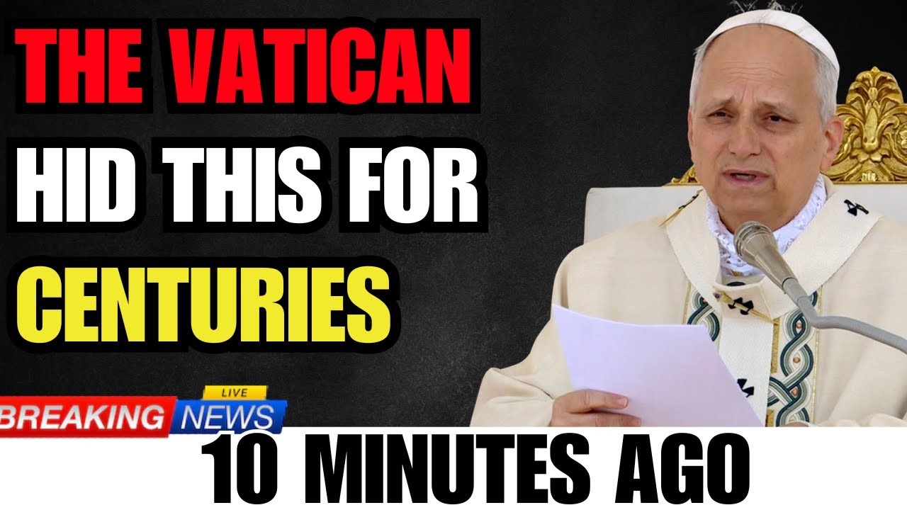 Pope Leo XIV Opens the Forbidden Vault Beneath the Vatican—What He Found  Changes Everything - YouTube