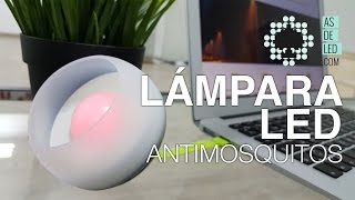 Lámpara LED con luz antimosquitos y batería interna recargable - LA1,5ST28LY