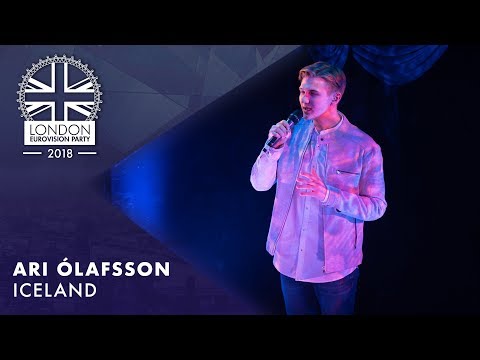 Ari Ólafsson - Our Choice - Iceland  | LIVE | OFFICIAL | 2018 London Eurovision Party