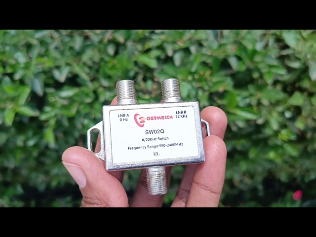 Explaining a 22 KHz switch and how to use it #FTASatellite - YouTube