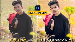 Make your photo professional in just 5 minutes on lightroom mobile - Rafsan Editz