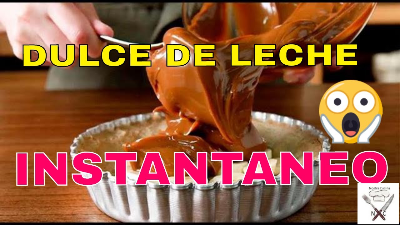 Sorprendente  Dulce de leche Instantaneo😱/Nostra Cucina