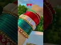 new bridal bangles set design 🩵♥️|new bangles set design #bangles #chudidesign #bridalbangles