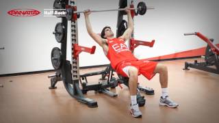 Panatta FreeWeight Half Rack Full en