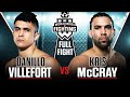 WSOF 2 - Danillo Villefort vs. Kris McCray Full Fight