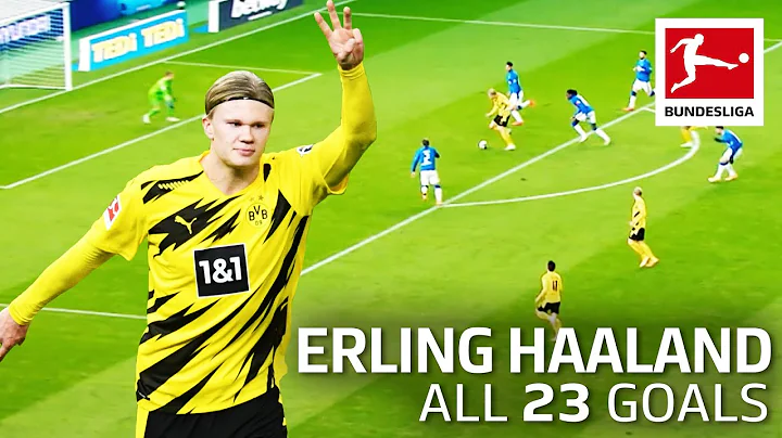Erling Haaland  23 Goals In Only 22 Bundesliga Games