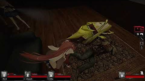 L4D2 Mods | DDLC Monika Kills Spongebob | Resident Evil Custom Campaign Mod