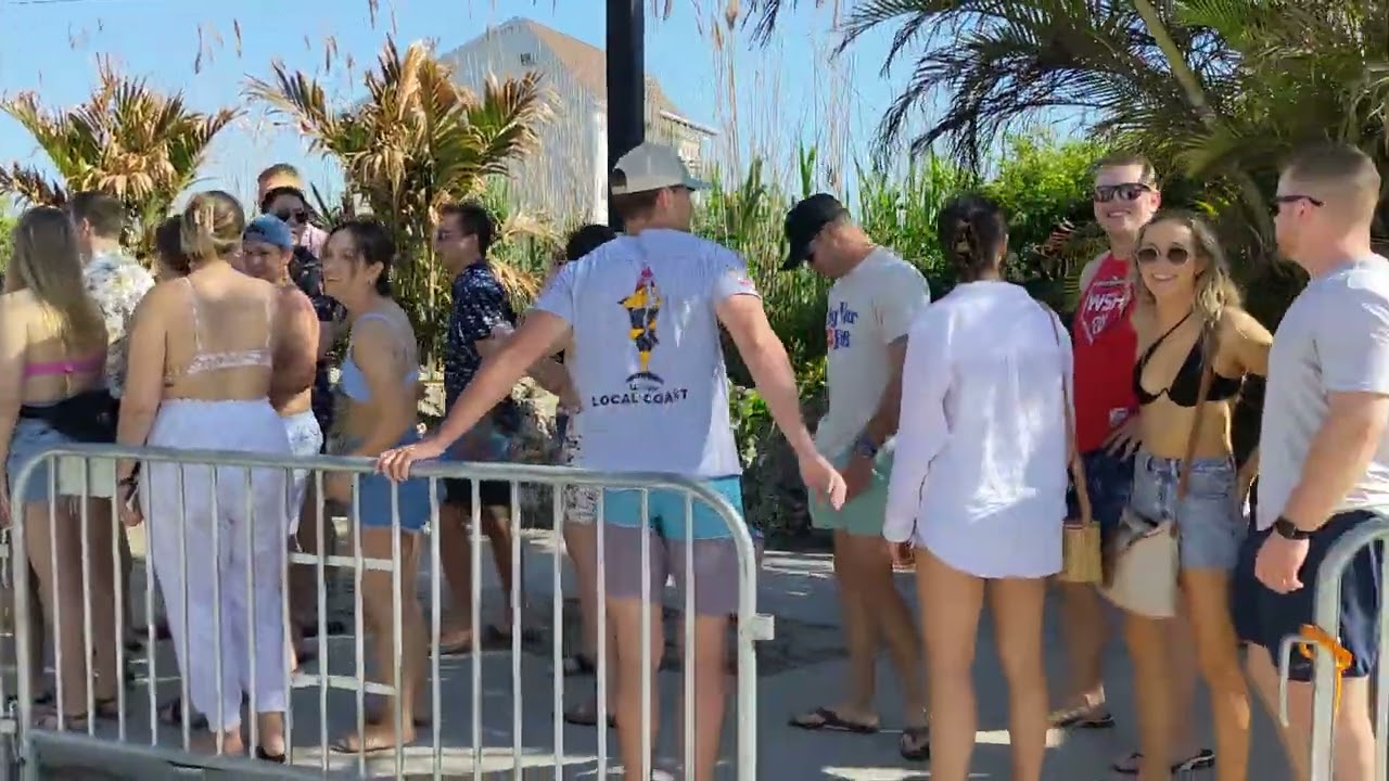 Seacrets Ocean City Maryland Memorial Day Weekend 2022 Waiting Line