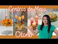 CENTROS de MESA para OTOÑO / Decoración 2022 / Manualidades para Otoño