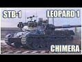 Leopard 1 stb1  chimera  wot blitz gameplay