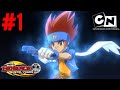 Beyblade Metal Fusion E01 "Pegasus Has Landed" Hindi Dubbed Cartoon Network [720p] || Metal Saga S01