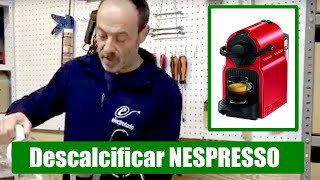 Cómo descalcificar mi cafetera Nespresso - YouTube