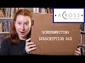 Screenwriter subscription box unboxing  review across the page