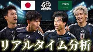 【サッカー日本代表】日本×バーレーン FIFAワールドカップ最終予選 19:35キックオフ リアルタイム戦術分析