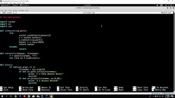 Coding a vulnerability scanner part 2