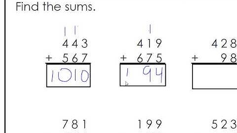 3rd Grade Homework Week 5