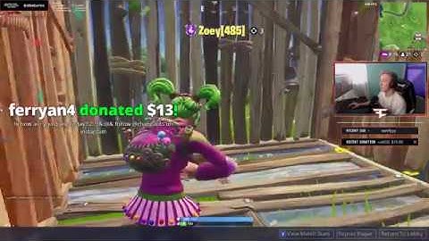 Tfue Gets Killed By Hacker in 500k Fortnite Tournament (stream highlights)