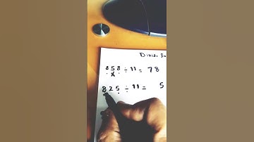 Division Trick by 11 | Division Tricks | Mental Maths | Vedic Maths #Shorts