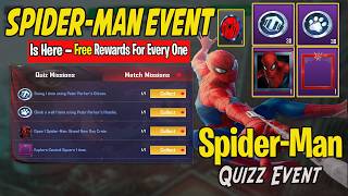 How To Complete Spider-Man Brand New Day Event | All Quizz Answers & Missions | Pubg Mobile screenshot 4