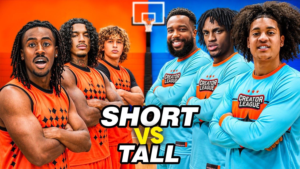 Tall vs Short Hoopers - 3v3 feat YPK Raye, Cash Nasty, Cam Wilder & More!