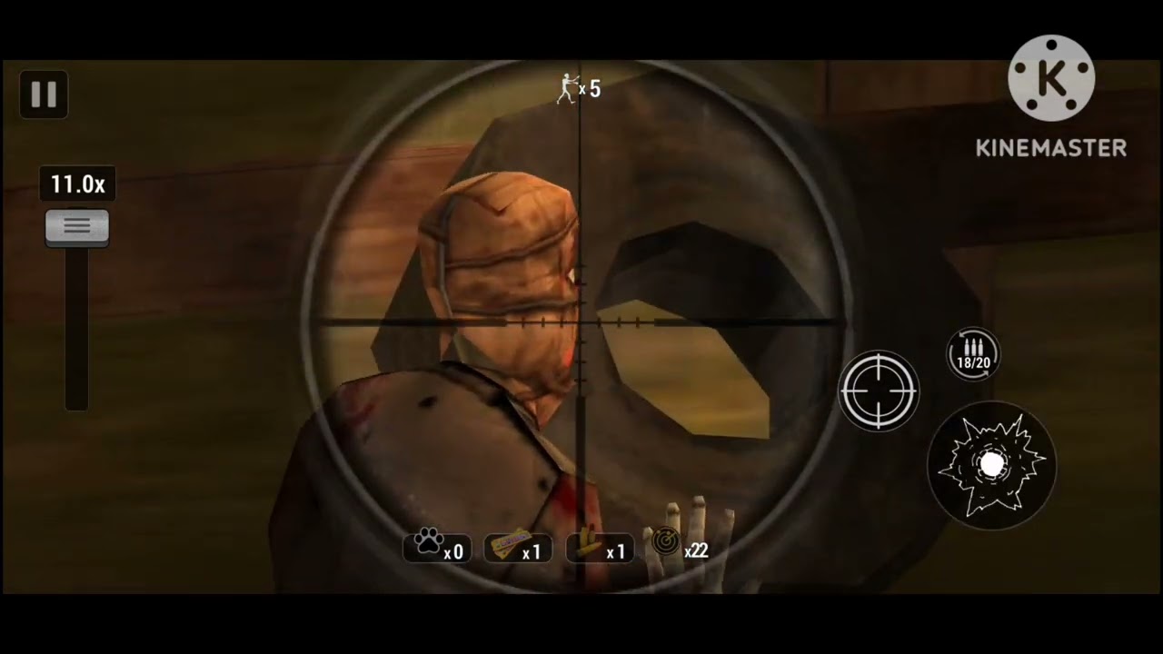 Jugando Zombie Hunter Al Día 1 Al 4