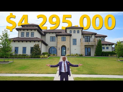 MUST SEE INSIDE $4,295,000 LUXURY MEDITERANIAN HOME | FRISCO TX | HILLS OF KINGSWOOD | NORTH DALLAS
