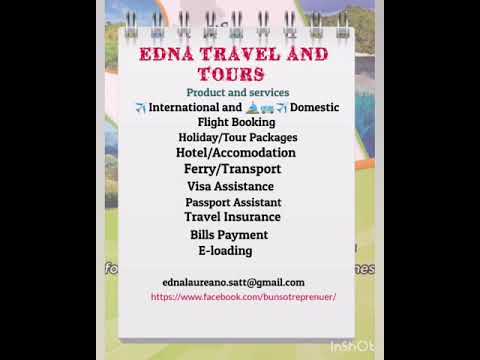 EDNA Travel and Tours by Starlegends Adventures