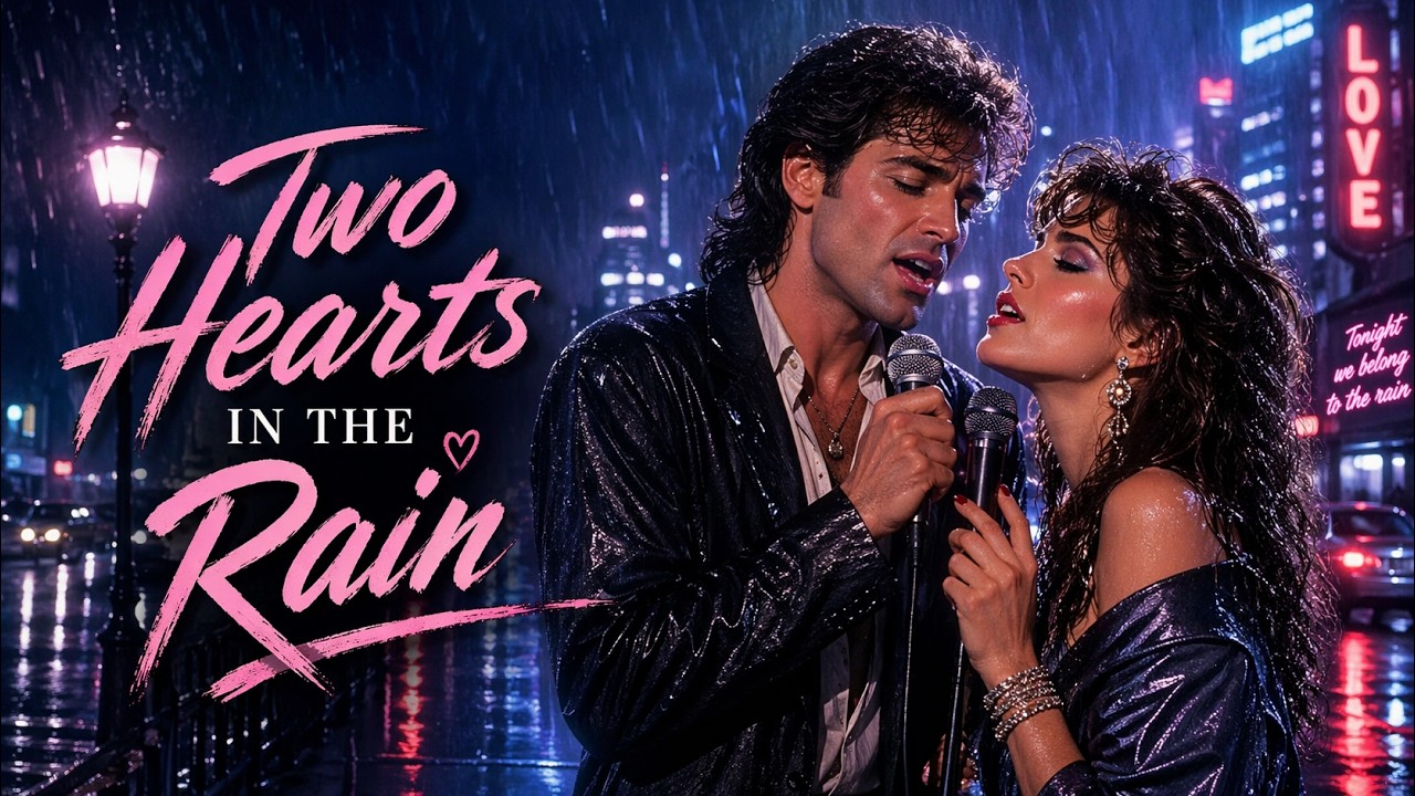 Two Hearts in the Rain 💖🌧️ Emotional Romantic Duet Song #newsong # ...