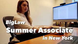 Day in the Life of a BIG LAW Summer Associate by Gabrielle Noelle 13,908 views 1 year ago 12 minutes, 27 seconds