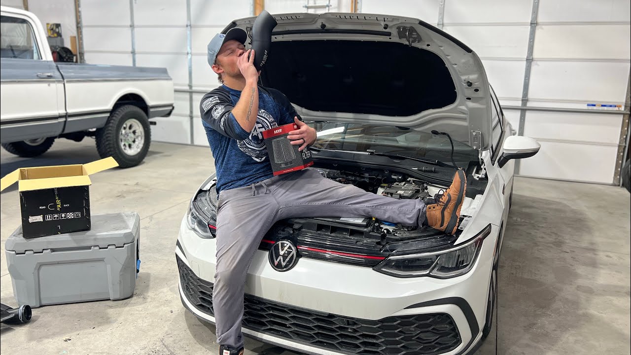 Mk8 GTI Gets a Cold Air Intake What This Means for YOU YouTube