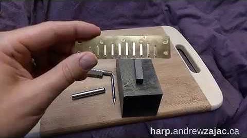 Harmonica Reed Base Centering