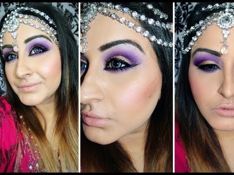 Eid Mubarak! Purple & Gold Smokey Eyes