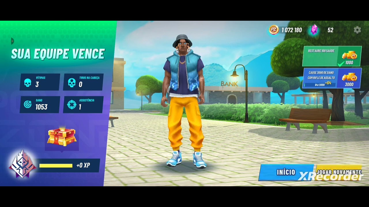 Power zone mobile Raload Ranking  15 kil  betle Royale squad aleatório 