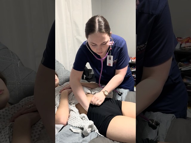 FEMORAL Pulse 🍑 PERFECT YOUNG GIRL #asmr #medical #exam #beautiful #girls