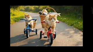 Meoww peowww cat video daily 🐈#cat 