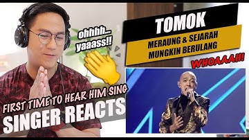 Gegar Vaganza 9 | Tomok | Meraung & Sejarah Mungkin Berulang- Minggu 1 | SINGER REACTION
