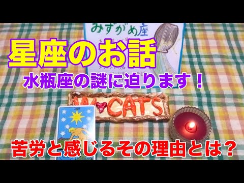 星座のお話【水瓶座について】苦労と感じるその理由に迫ります！！🔥